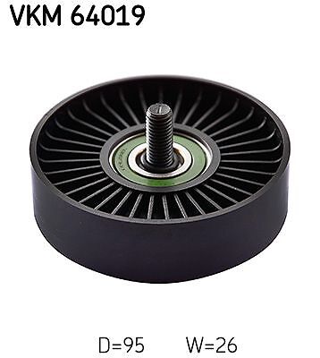 Skf multi spannrolle - skf, multi-v-spannrolle